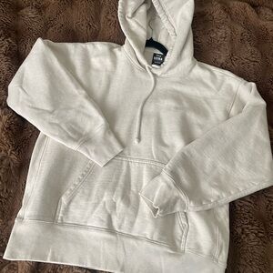 TNA Light Gray Hoodie Sweater